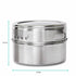 9 Magnetic Spice Jar Tins and Steel Rack - 150g Seasoning Storage Containers