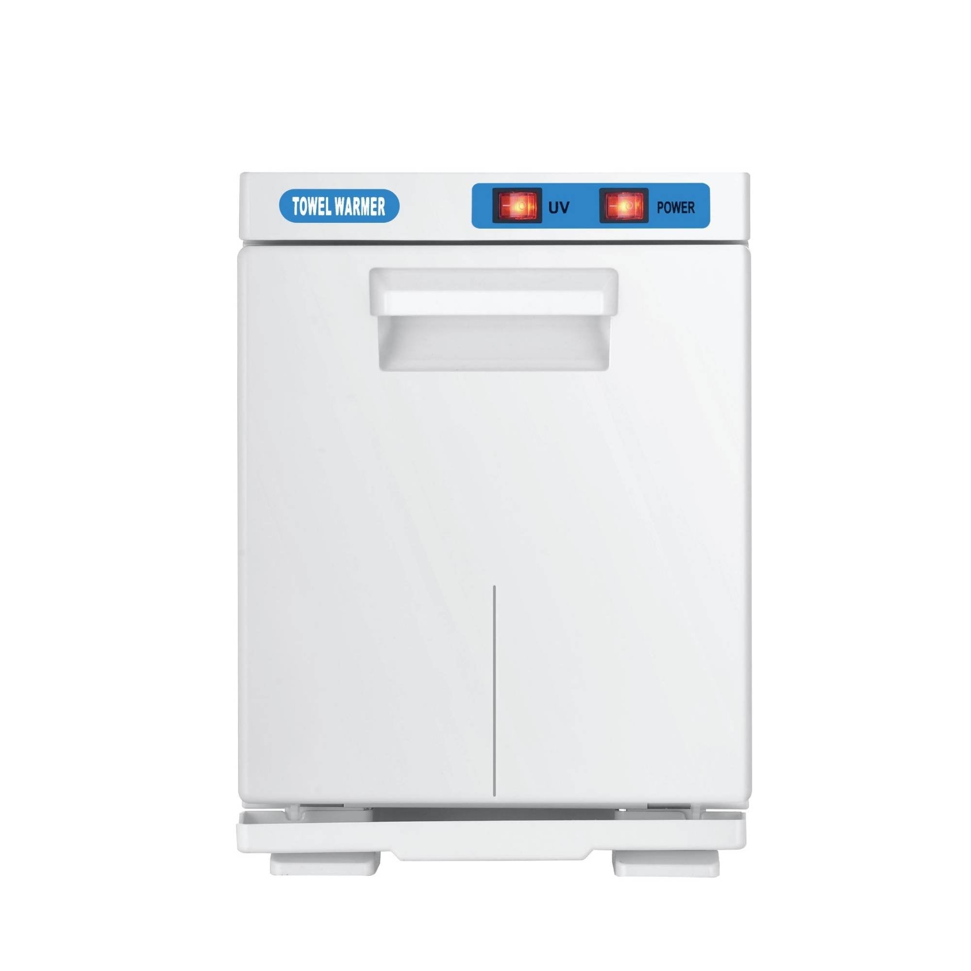 5L White Electric Hand Towel Warmer Mini UV Steriliser Cabinet Salon Heater