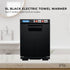 5L Black Electric Hand Towel Warmer Mini UV Steriliser Cabinet Salon Heater
