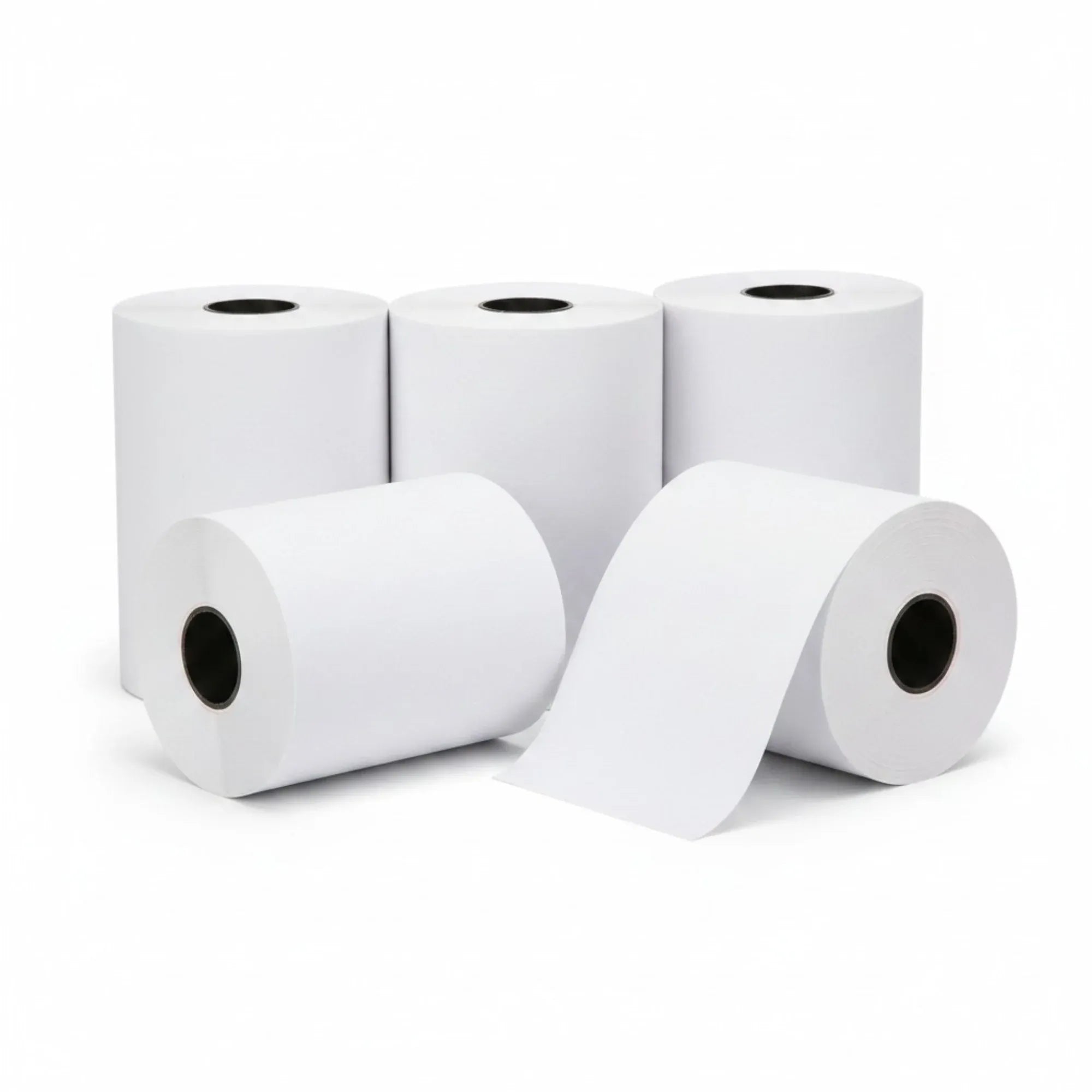 5x Thermal Paper Rolls 80x80mm -  47.5m Register EFTPOS POS Receipt Bulk