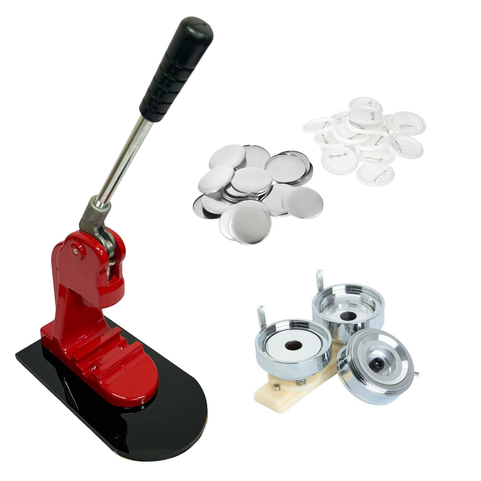 Button Badge Making Set 32mm - Maker + Mould + Badges