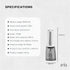 Orku Portable Oral Irrigator Flosser 350ml - Rechargeable Teeth Cleaner