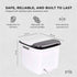 Orku Foot Spa Automatic Water Heating Massager - Electric Pedicure Bath