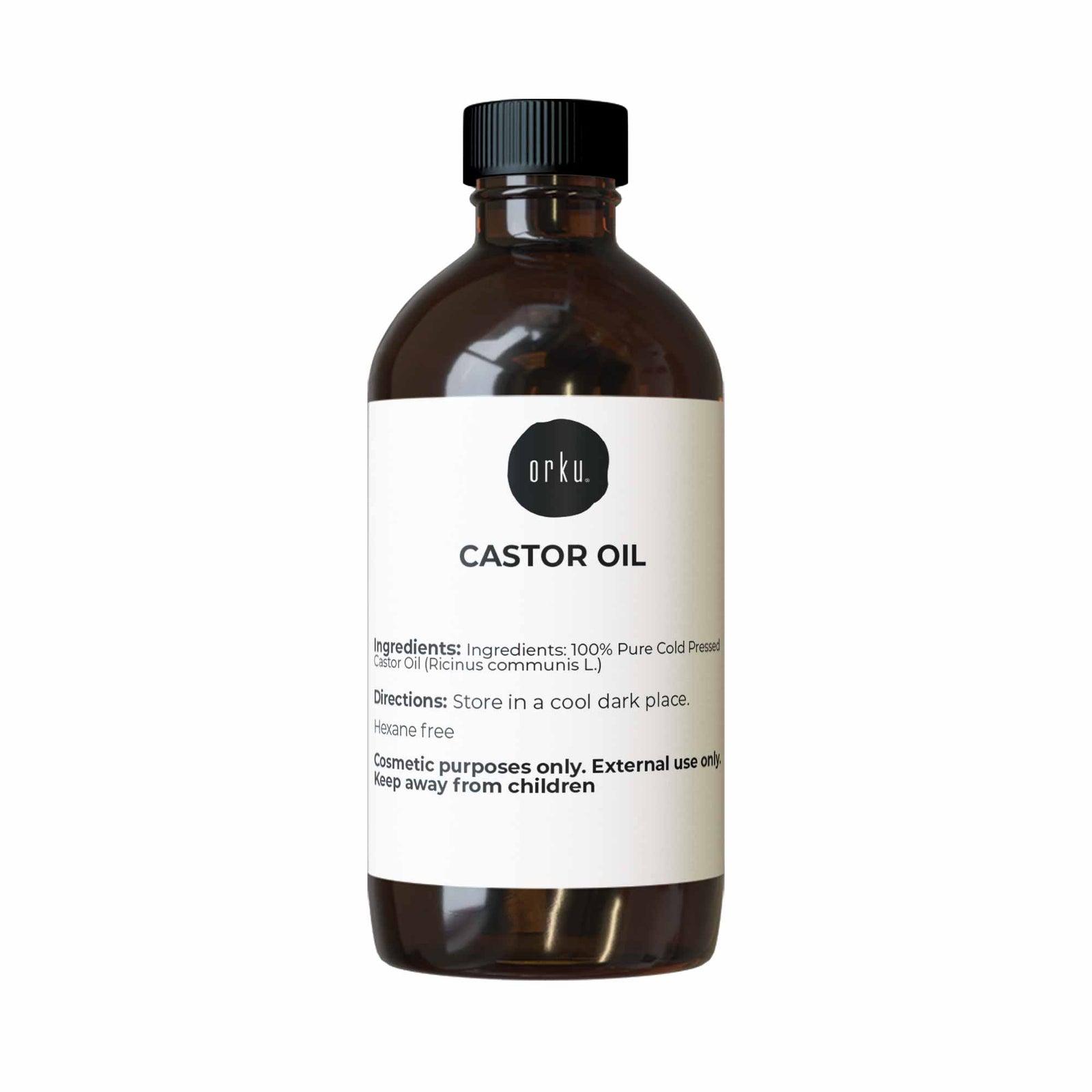 250ml Castor Oil - Hexane Free Cold Pressed Virgin Skin Hair Care