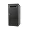 Parcel Delivery Drop Box Mailbox - Secure Home Package Locker 38x38x90cm Black