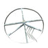 Tooleroo Fence Wire Spinner Dispenser Reel - 4 Size Adjustable Coil Winder