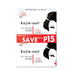 6x 65g Kojie San Soap - Original Kojic Acid Bars