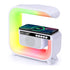 Bluetooth Rechargeable Speaker - Wireless Phone Charging LED Lamp Alarm Clock