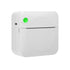 Portable Mini Printer White - Inkless Bluetooth Phone Pocket Thermal Printing