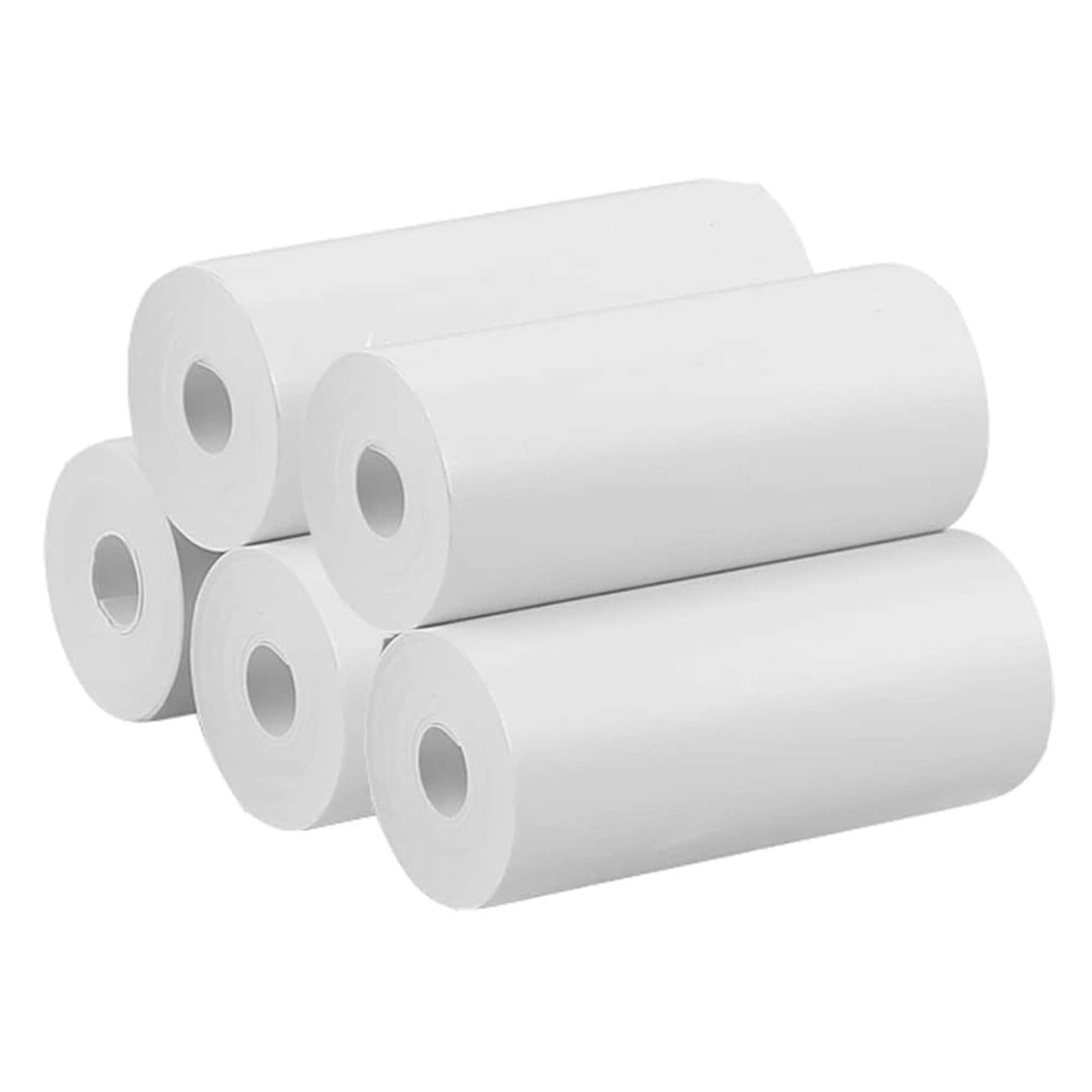 5 Pack Thermal Paper Camera Rolls - Instant Print Printer Refill