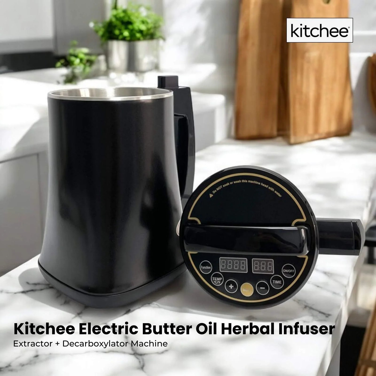 Electric Butter Oil Herbal Infuser & Extractor + Decarboxylator Machine