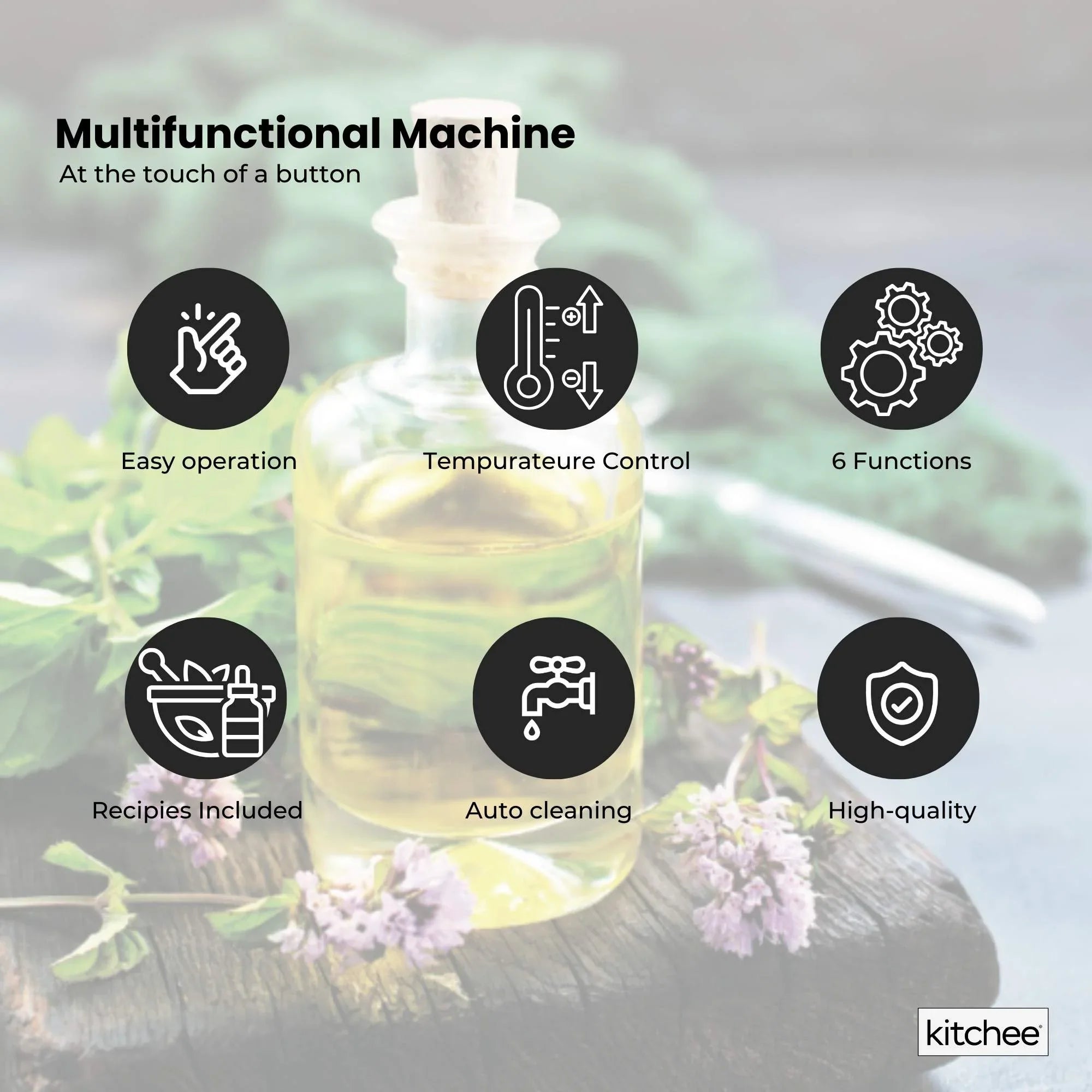 Electric Butter Oil Herbal Infuser & Extractor + Decarboxylator Machine