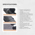 Air Compression Leg Knee Foot Massager with Heat - Relaxation Recovery