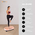 Social Hike Vibration Plate Machine - Vibrating Exercise Platform Pink