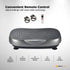Social Hike 55cm Vibration Plate Machine Full Body Exercise Platform 200W Grey