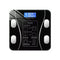Bluetooth Smart Body Fat Scale Black - Digital BMI Weight USB Recharge with App