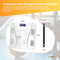 Bluetooth Smart Body Fat Scale White - Digital BMI Weight USB Recharge with App