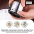 Stainless Steel Salt Pepper Spice Grinder Mill - Adjustable Coarseness