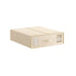 1x  Foldable Bed Sheet Storage Box - Linen and Closet Organiser Beige