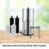 23L Gravity Benchtop Water Filter System with Gauge - Stainless Steel