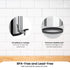 23L Gravity Benchtop Water Filter System with Gauge - Stainless Steel