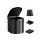 Social Hike Portable Folding Camping Toilet - Outdoor Lightweight Compact Potty