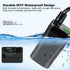 Portable Camping Shower Kit - 6000MAh Outdoor Rechargeable Pump LED