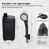 Portable Camping Shower Kit - 6000MAh Outdoor Rechargeable Pump LED