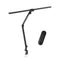 Tri-Fold LED Desk Lamp with Clamp - Swinging Arm Eye-Care Dimmable Light