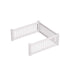 Rooster Farms 1.48m PVC Dog Play Pen Extension for Whelping Box 3 Side Enclosure