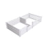 Rooster Farms 2.96m x 1.48m PVC Dog Whelping Box + Playpen Kit - Anti-Crush Rail