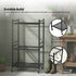 Tooleroo Garden Tool Organiser Rack - Rolling Storage Trolley for Yard Garage