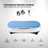 55cm Vibration Plate Machine Full Body Exercise Platform 200W Blue