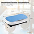 Social Hike 55cm Vibration Plate Machine Full Body Exercise Platform 200W Blue