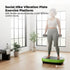55cm Vibration Plate Machine Full Body Exercise Platform 200W Green
