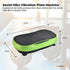 Social Hike 55cm Vibration Plate Machine Full Body Exercise Platform 200W Green