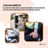 1x Car Cane Door Handle - Portable Elderly Standing Aid LED Flashlight Hammer Tool