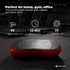 Social Hike 68cm Vibration Plate Machine Full Body Workout Platform Red