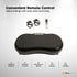 Social Hike 68cm Vibration Plate Machine Full Body Workout Platform Black