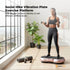 Social Hike 68cm Vibration Plate Machine Full Body Workout Platform Rose