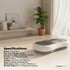Social Hike 68cm Vibration Plate Machine Full Body Workout Platform White