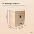 59 Essential Oil Bottle Storage Box - Wooden 3 Tier Aromatherapy Organiser