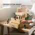 59 Essential Oil Bottle Storage Box - Wooden 3 Tier Aromatherapy Organiser