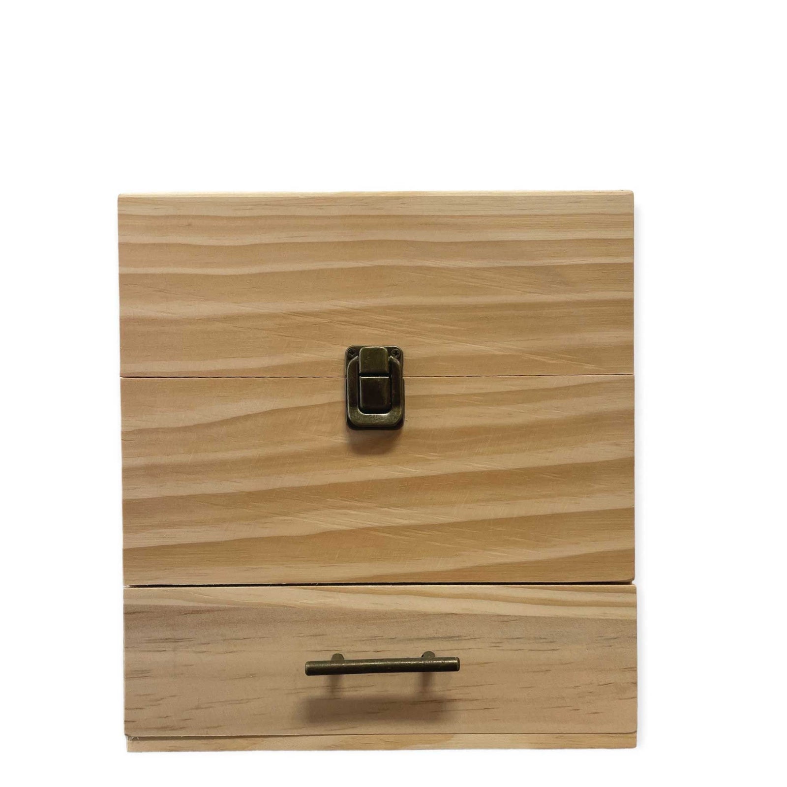 59 Essential Oil Bottle Storage Box - Wooden 3 Tier Aromatherapy Organiser
