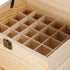 59 Essential Oil Bottle Storage Box - Wooden 3 Tier Aromatherapy Organiser