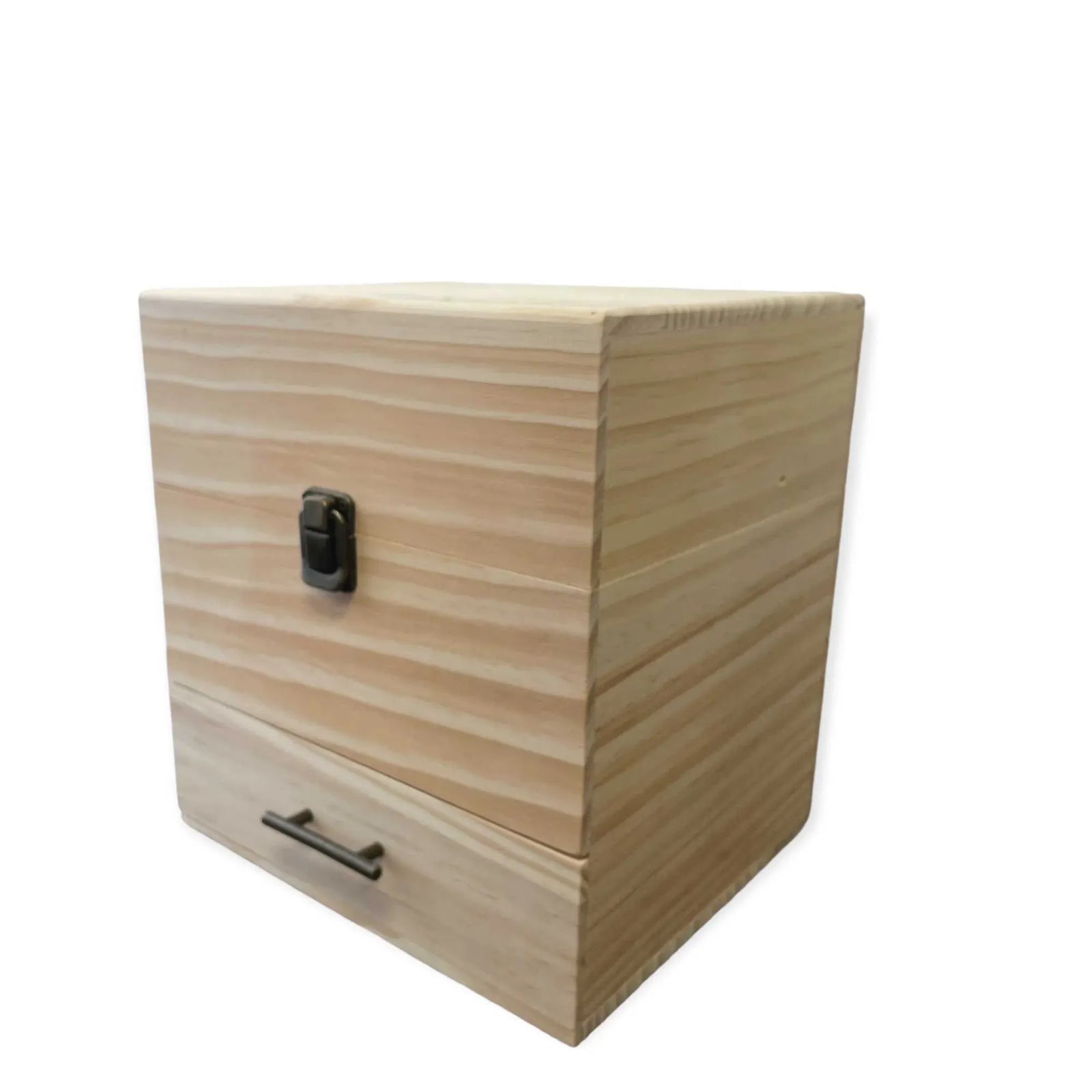 59 Essential Oil Bottle Storage Box - Wooden 3 Tier Aromatherapy Organiser