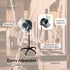 Free Standing Hair Dryer Hood - Adjustable Salon Hairdryer