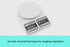 Klika Digital Kitchen Scales 10kg / 1gm Electronic Food Scale