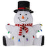 Christabelle 82cm Sitting Snowman Christmas Display with Lights