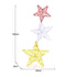 Christabelle 120cm Triple Star Christmas Display with Lights